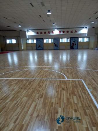 悬浮式运动篮球地板施工流程
