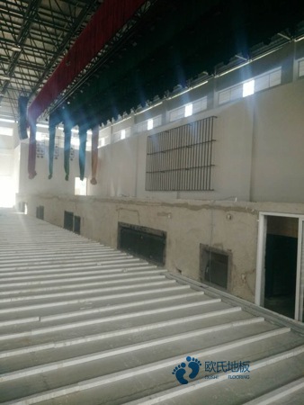 懸浮籃球場地地板施工工藝
