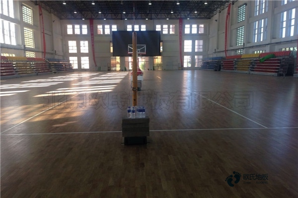 悬浮篮球馆木地板施工团队