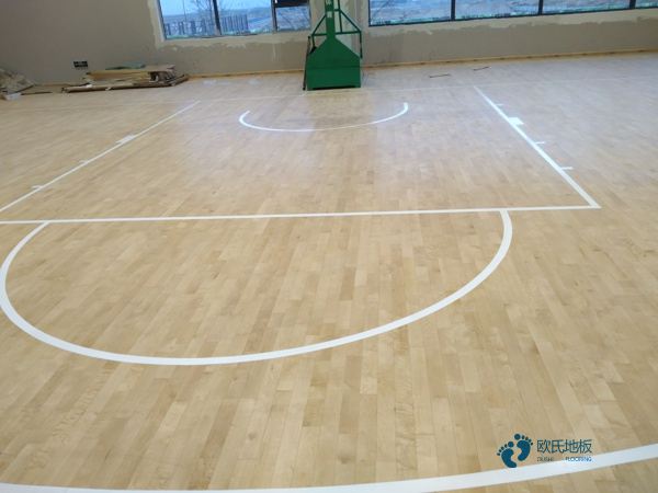 篮球木地板减震技术