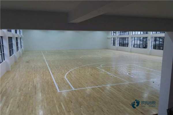 篮球木地板减震技术