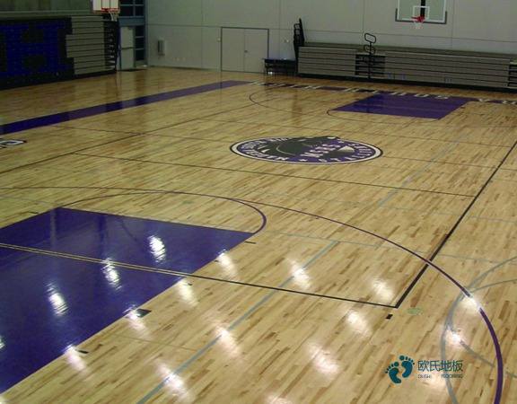 篮球馆木地板怎样擦干净