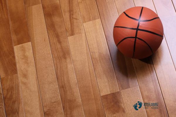篮球馆木地板清洁