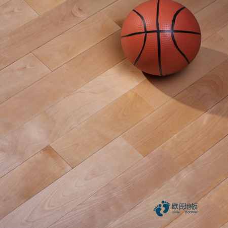 柞木篮球场地板怎样保养