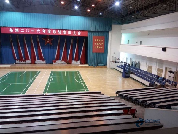 柞木篮球馆木地板保养知识