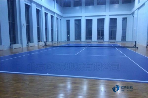 柞木运动体育木地板厂家报价