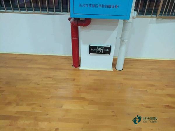 柞木运动木地板维护保养