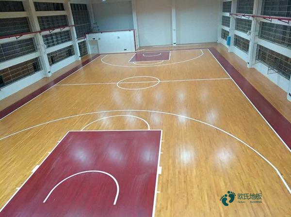 销售篮球场木地板安装公司