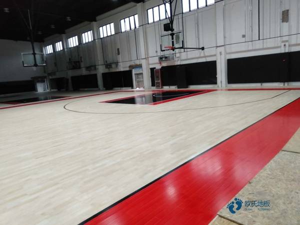 一般篮球运动木地板施工流程