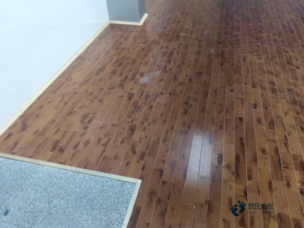 定做体育运动木地板保障