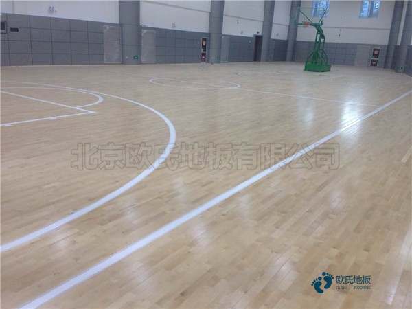 单层龙骨体育运动木地板保养知识