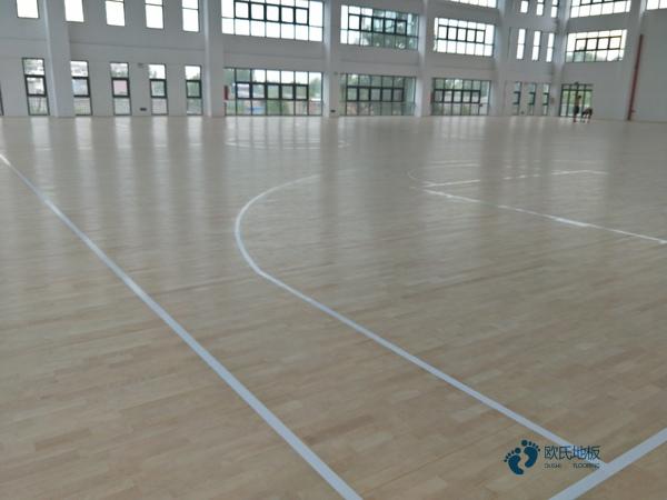 雙層龍骨體育木地板安裝公司