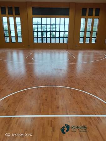 悬浮式篮球运动木地板加工流程