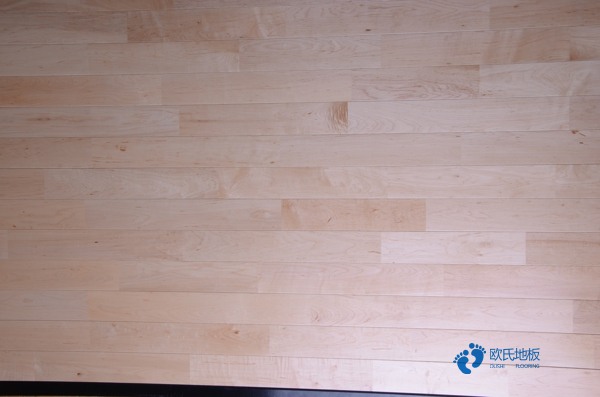 板式龙骨篮球运动木地板清洁保养